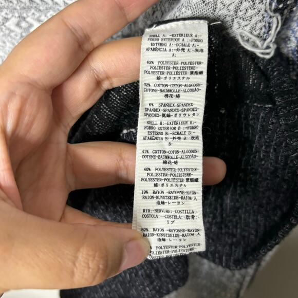 Free People We The Free Gray Frost At The Lodge Cropped Pullover Sz S - Picture 6 of 12